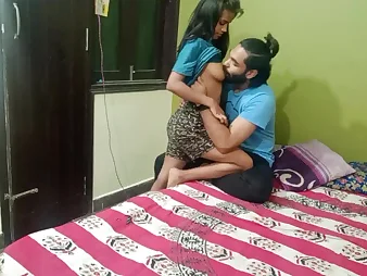 Hot Indian teen gets a hardcore pounding & a muddied creampie