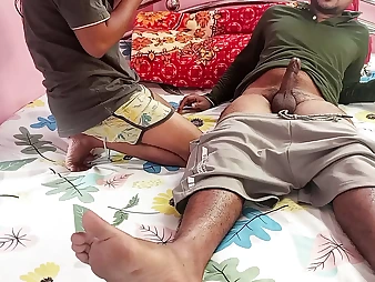 My wifey's a pro at morning orgy - Indian Romantic Desi Hump with Hindi Audio