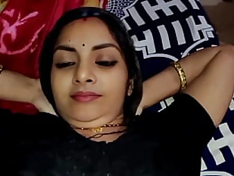 Step-step-sister-in-law Lalita bhabhi gets porked firm in full HD Hindi act with Monu