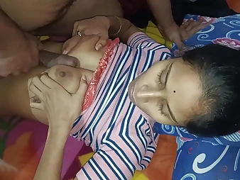 Indian Wife Steamy Sex At Home Breasts Banging And Pussy Sex