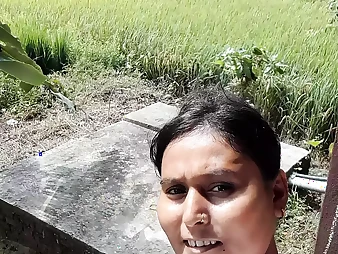 Watch puja's Indian bhabhi get a scorching geyser of cum in her facehole and rear end-fashion