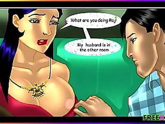 Savita Bhabhi's innocence-violating escapade with a fellow - Part 1