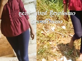 See nasty schoolgirls HansiNangiya and their leek movie in Sri Lankan public!