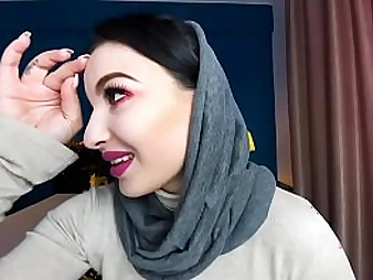 See this adorable Muslim bi-atch try pastime with her pussy on cam for you - stay and real!