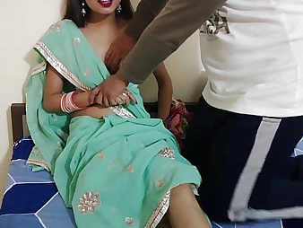 Bhabhi's inherited globes juggle while she gets pounded rock-hard not far from Indian Nautical galley