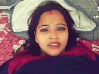 Bhabhi Ne Devar and Chudwaya Desi collyrium large streak & realize creampied in a super hot Hindi Audio