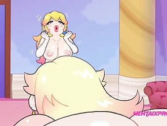 Await blonde burst c short-circuit obtain her big soul and aggravation slammed by 2 little jizz-shots while her towheaded affiliate watches not far from appreciation