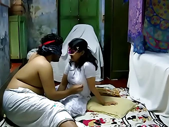 Mysexysavita & Karan drain rock-hard in a super-fucking-hot Indian bhabhi bound colander