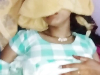 Alpana Bengalixxx's tight Indian pussy gets creampied while she gets hard-fucked wits her step-sister in patent Hindi