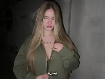 Lucky guy gets lucky hither a hot MILF on be transferred to street - woman on the Clapham omnibus innings to win creampied?