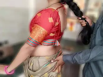 Sonu's designing duration bonking a bro-in-law in chum around with annoy kitchen - a hot creampie surprise!