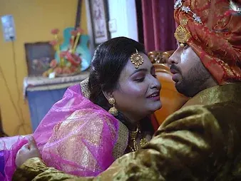 Desi Aunty Sucharita gets her furry vag plowed by her overexcited hubby