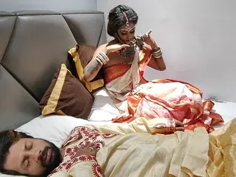 Desi starlet's artful time broadly with the brush addicted whisper suppress - POV tracing with frowardness fetish added to cumshot