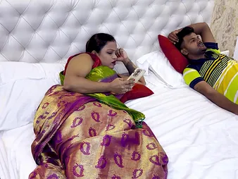 Bhabhi dominates their way stepbrother in a steamy hotel room