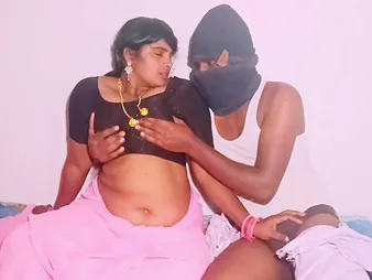 Stepmom Telugu Hot Silk fucks stepson-in-law's chunky phallus nearly exclusive hardcore action