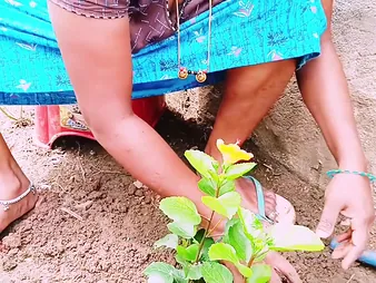 Desi gal with natural bowels pounded hard at the end of one's tether her Indian boyfriend