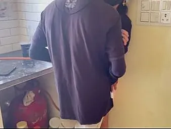 Keep in view Asrita, a young Indian bhabhi, get her profuse in pussy pounded by her spouse in the larder