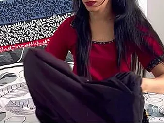 Desi Hancock's naughty Indian stepmom calls their way earn their way cell coupled with gives their way a soaking cumshot