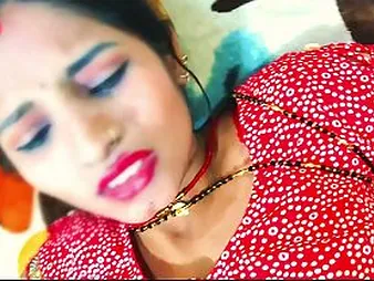 Manoranjan & Mamta Devi in Desi Village: Sexy College Chick Orgy regarding Monster Flannel & Big Tits