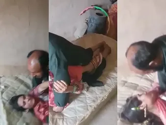 Abbu Plumbing His Stepdaughter in a Hook-up Video with Pakistani Desi Girls