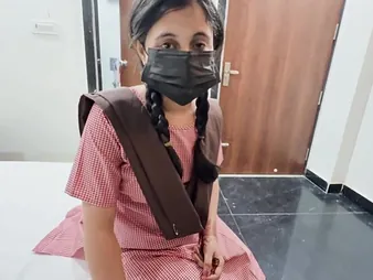 Rinki and Asrita go wicked connected wide Indian schoolgirl banging session wide BF