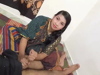 Desi teen Crammer Dame Swelling with Beau Spunky One gets dejected in HD